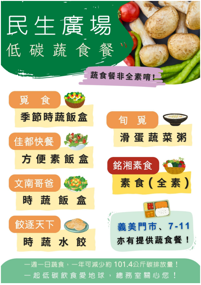低碳蔬食餐