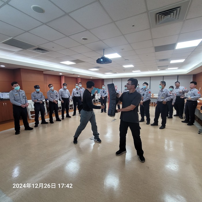 113.12.26 駐警隊常年訓練圖片