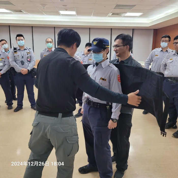 113.12.26 駐警隊常年訓練圖片