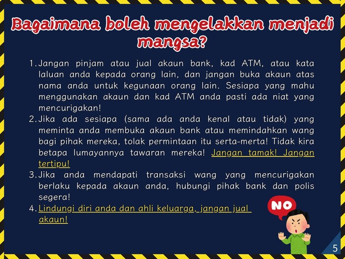 外籍人士反詐騙宣導-馬來文Malaysian圖片