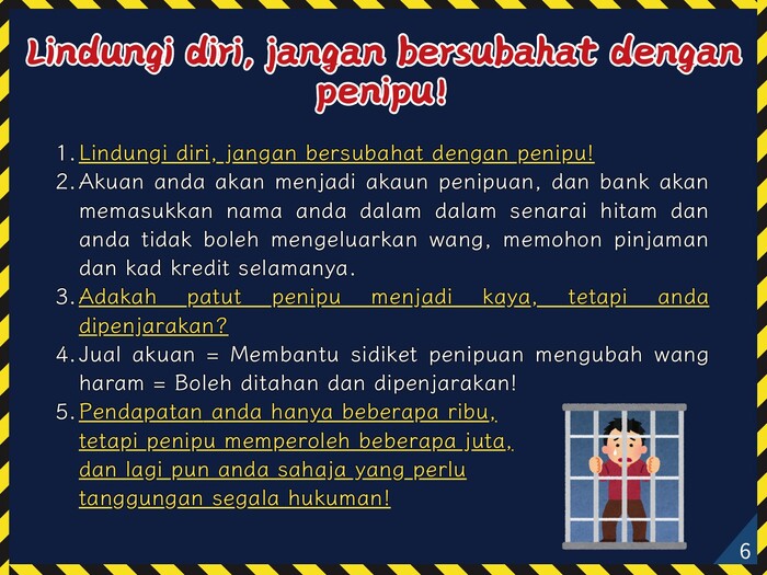 外籍人士反詐騙宣導-馬來文Malaysian圖片