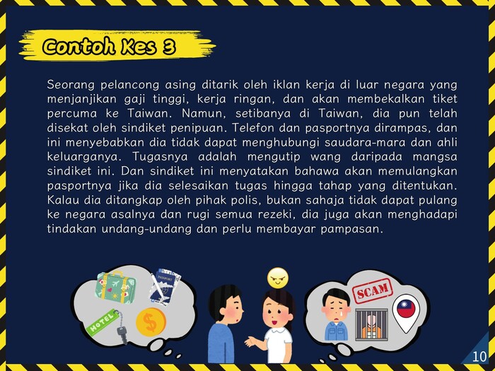 外籍人士反詐騙宣導-馬來文Malaysian圖片