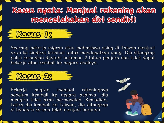 外籍人士反詐騙宣導-印尼文indonesian圖片