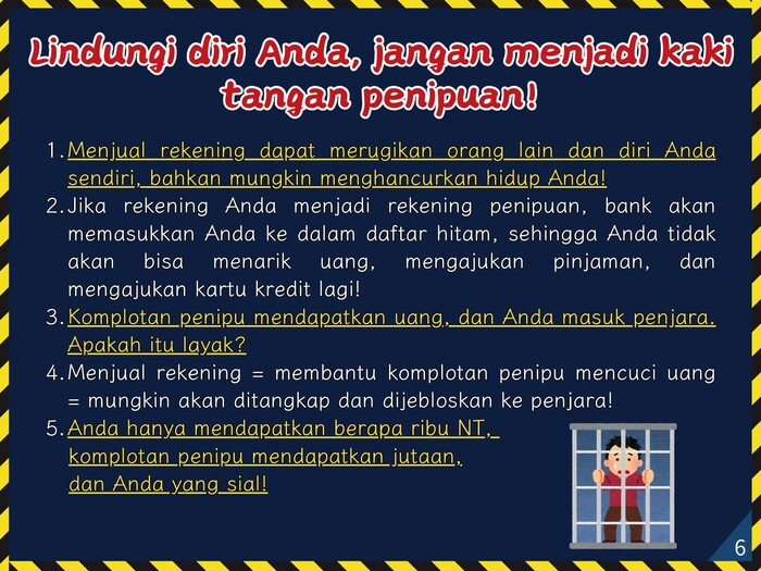 外籍人士反詐騙宣導-印尼文indonesian圖片
