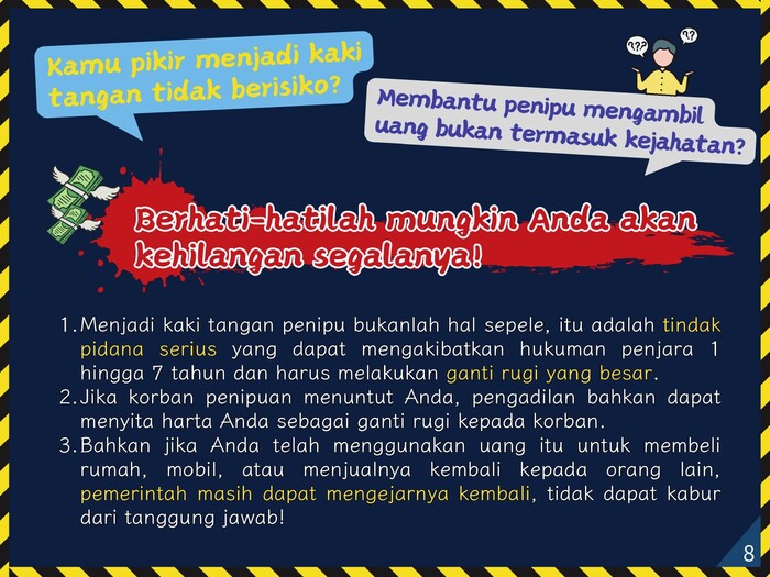 外籍人士反詐騙宣導-印尼文indonesian圖片